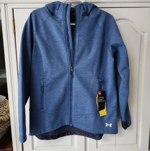 Under Armour Women's Blue ColdGear Storm 2 Soft Shell Jacket NWT Women’s Large